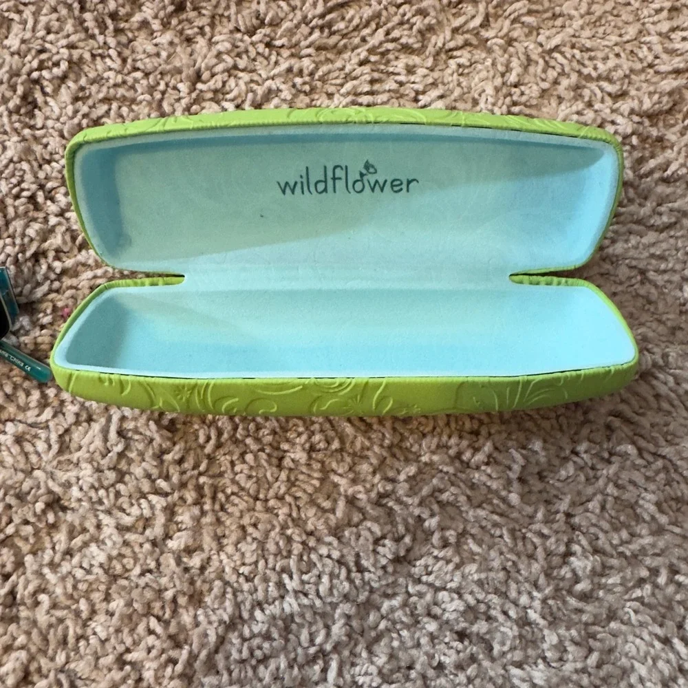 3050 | Wildflower Gypsy Rectangular Eyeglass FRAMES/CASE ONLY Teal Kid 52-16-145